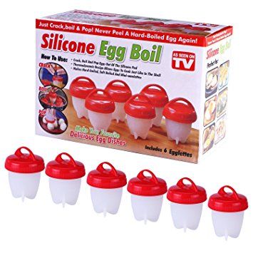 SILICONE D'OEUF (LOT DE 6)