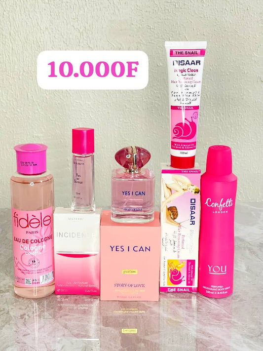 PACK ROSE