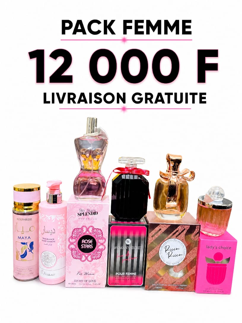 PACK PARFUM FEMME