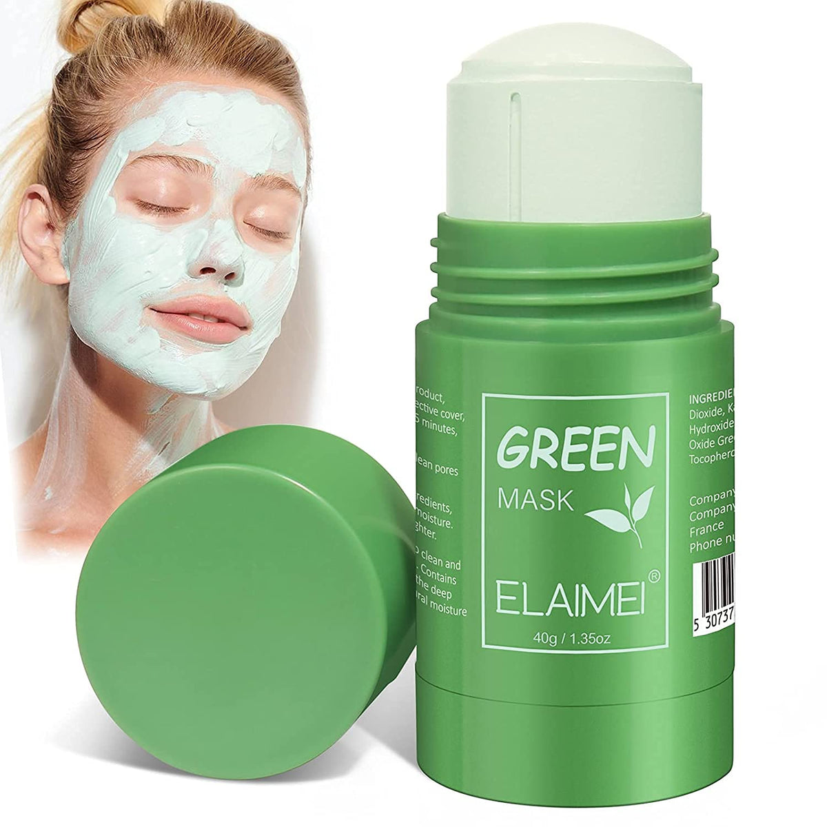 MASQUE DE VISAGE VERT