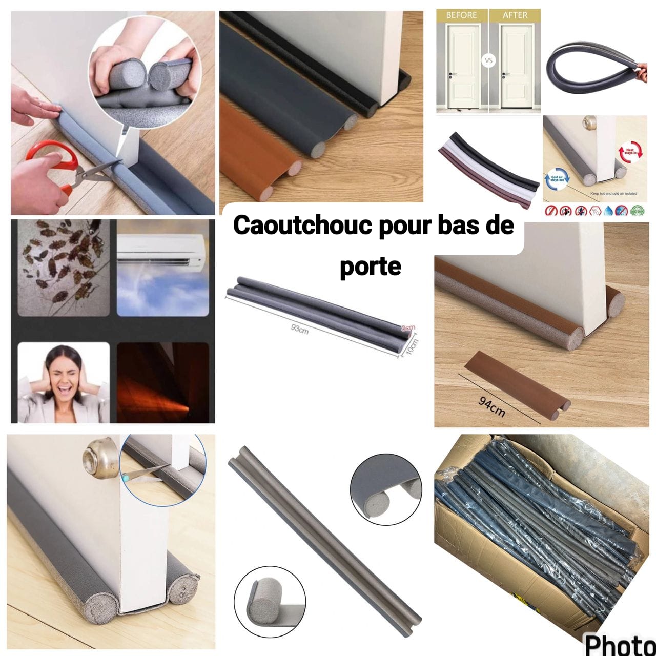 CAOUTCHOUC SOUS PORTE
